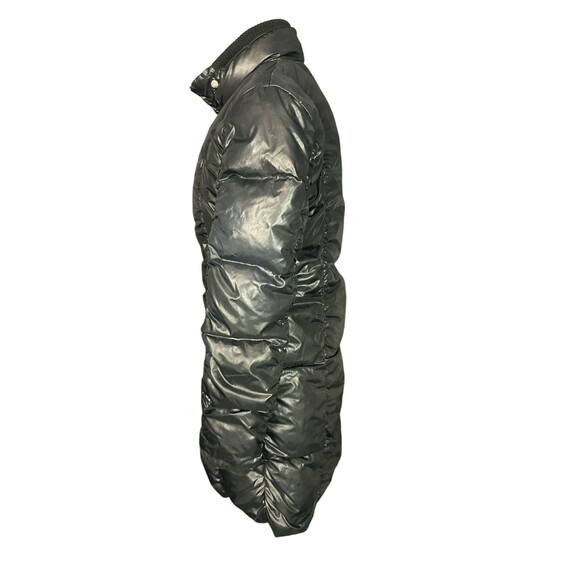 UGG WOMEN PUFFER LONG PARKA JACKET COAT 80/20 Down Black Size Small - Picture 2 of 5